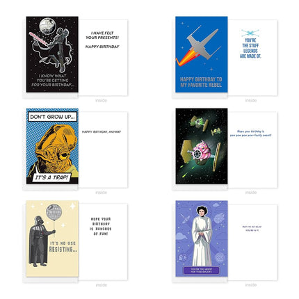 American Greetings Star Wars All Occasion Deluxe Boxed Card Assortment with Envelopes (30-Count)