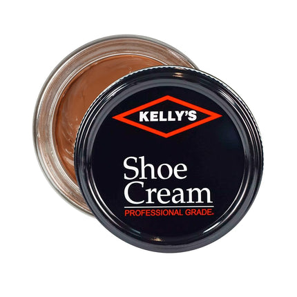Kelly's Shoe Cream - Professional Shoe Polish - 1.5 oz - Goldenrod