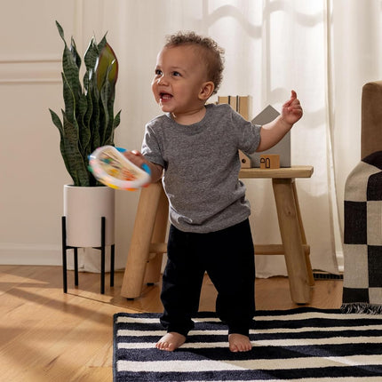 Baby Einstein + Hape Tap & Shake Magic Touch Tambourine, Ages 6 Months and Up