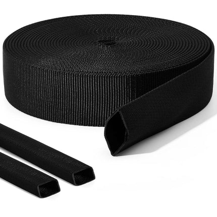 Hanaive 26 ft Nylon Hydraulic Hose Protector Sleev