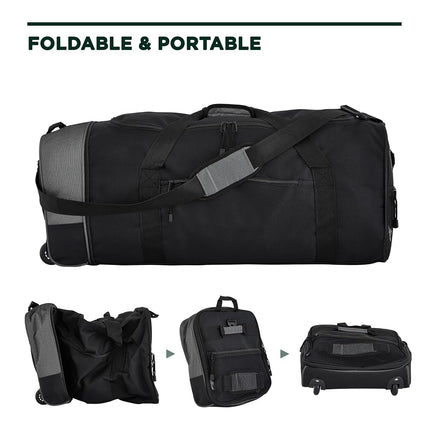 Travelers Club 32" Expandable Rolling Duffel