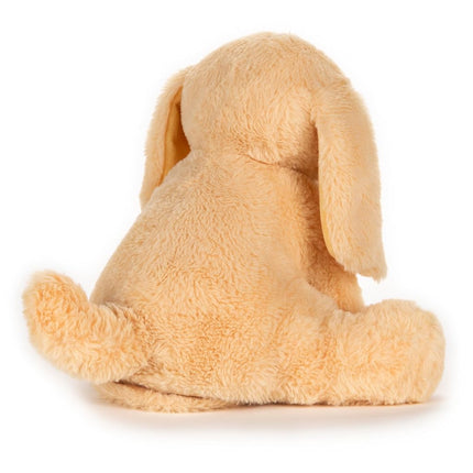 Baby GUND My Pet Puddles Animated Plush, Premium Stuffed Animal Barking Plush Puppy Dog for Ages 1 and Up, Yellow, 12”