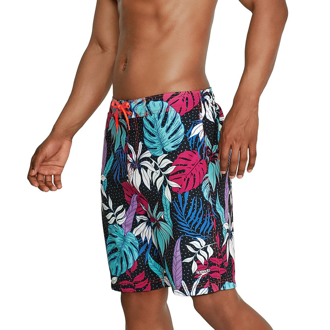 Speedo Bañador de Hombre Largo hasta la Rodilla Bondi Estampado