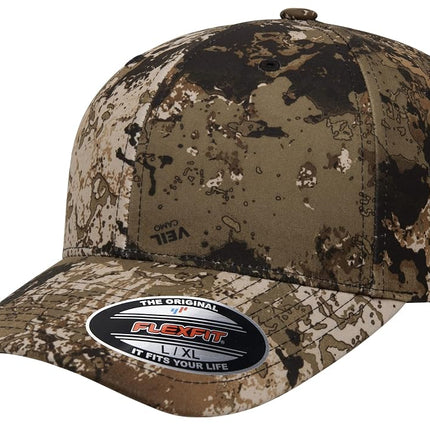Flexfit Baseball Fitted Cap, Multicam Arid, One Si