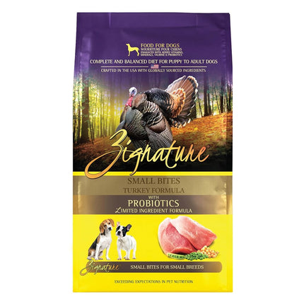 Zignature Turkey Little Bites Dog Food Formula (4 lb.)