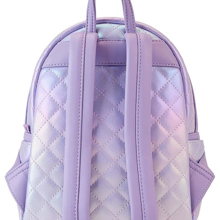 Mini Sac à Dos Iridescent Violet Logo BTS Loungefly