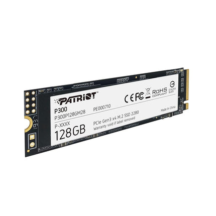 Patriot P300 M.2 PCIe Gen 3 x4 128GB Low-Power Consumption SSD - P300P128GM28