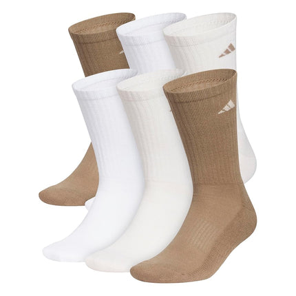 adidas Men's Select Basketball Socks, Khaki Six/Wh