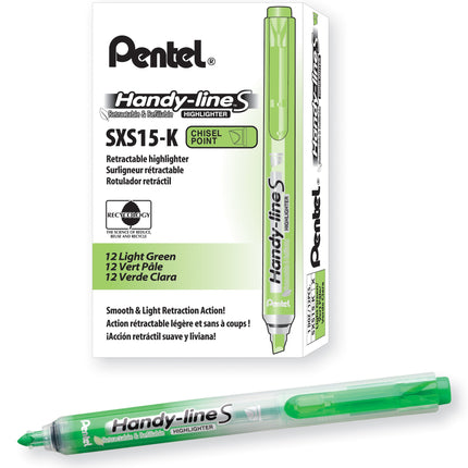 Handy-line S Retractable Refillable Highlighter, G