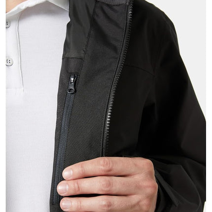 Helly Hansen Men's Crew Jacket 2.0, Black, XL
