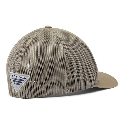 Casquette Columbia Unisexe PFG Fish Flag Mesh - Taille haute, Tusk, XXL