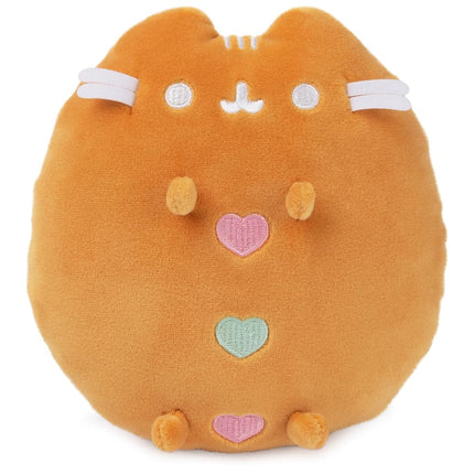 GUND Pusheen Gingerbread Squisheen, Stuffed Animal for Ages 8 and Up, Brown/White, 6�