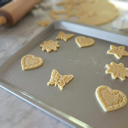 USA Pans USA Pan Moule à Biscuits en Acier Aluminisé, Moyen