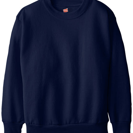 Hanes Boys Eco Smart Crew, Navy, Large