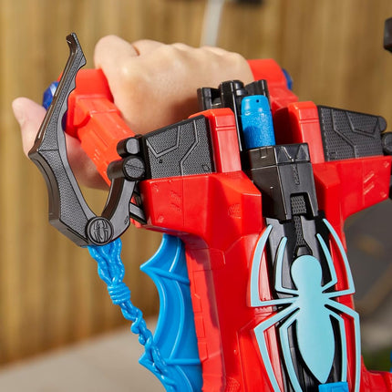 Spiderman Marvel NERF Strike 'N Splash Blaster, Blast Darts or Water, Super Hero Toys, Marvel Toys for Kids Ages 5 and Up