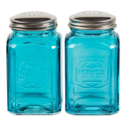 RSVP International Jumbo Retro Glass Salt & Pepper