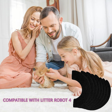 8 Pack Carbon Filters Compatible with Litter Robot 4