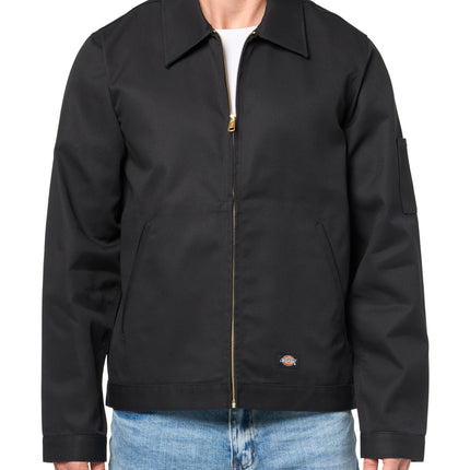 Dickies Men's Unlined Eisenhower Jacket, Black, Me