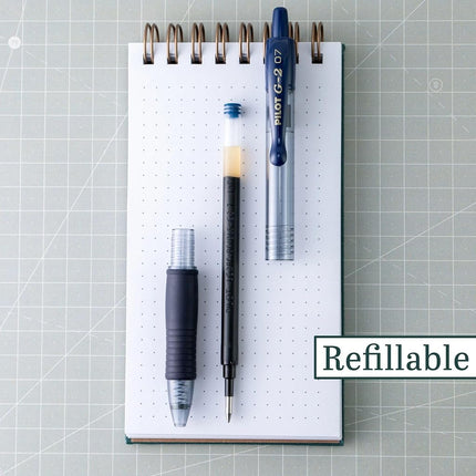 Pilot G2 Retractable Premium Gel Ink Roller Ball Pens, Fine Point, Navy Blue Ink, Dozen Box (31187)
