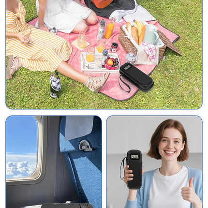 LengKe Insulin Cooler Travel Case for Ozempic Pens – Glp1 Travel Case TSA Approved with 2 TSA-Approved Ice Packs, Long-Lasting Cooling for Wegovy Pens, Ideal for Travel and Daily Use.