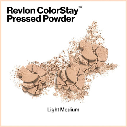Revlon Colorstay Pressed Powder with Softflex # 830 Light/Medium - 0.3oz Powder