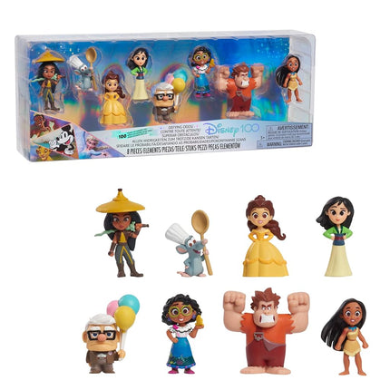 Disney100 años desafiando la colección de celebración de probabilidades, paquete de 8 figuras de edición limitada, juguetes para niños a partir de 3 años de Just Play