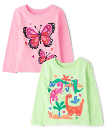 The Children's Place Baby Toddler Girl Short Sleev