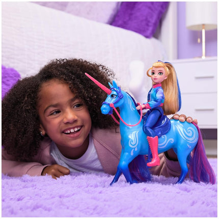 Unicorn Academy, Isabel Masquerade Ball Doll with 11 Accessories, 9.5”, Dolls & Unicorn Toys for Girls