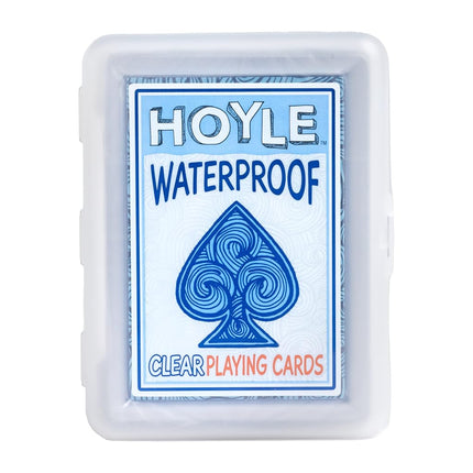 Hoyle Waterproof Clear Playing Cards