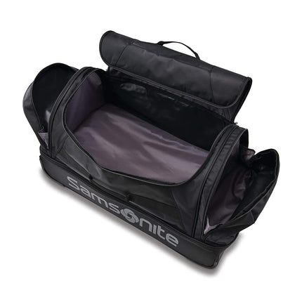 Samsonite Unisex-Adult Andante 2 Boxed Wheeled Duffel 22 Rolling, Black, One Size