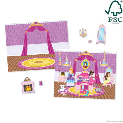 Reusable Sticker Pad - Princess Castle: Activity Books - Coloring/Painting/Stickers