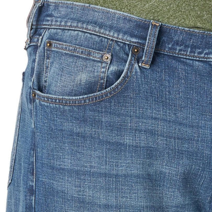 Wrangler Men's Free-to-Stretch Relaxed Fit Jean, Milwaukee, 34W x 30L