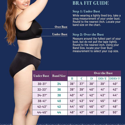 Vanity Fair Women's Beauty Back Bra with Extended Side & Back Smoothing, Full Figure Wirefree - Star White, 44DD