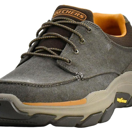 Skechers - Mens Relaxed Fit: Respected - Loleto Slip On Shoes, 6.5 UK, Brown