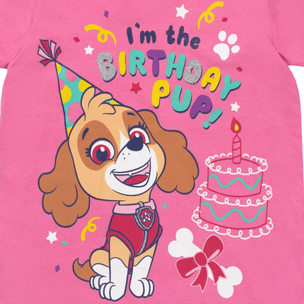 Paw Patrol Skye Little Girls Graphic T-Shirt Pink 7-8
