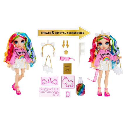 Rainbow Glass Fashion Doll, Amaya