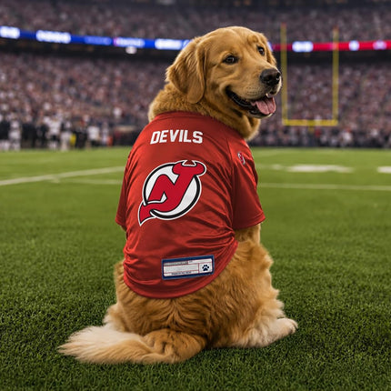Littlearth New Jersey Devils NHL Stretch Pet Jersey