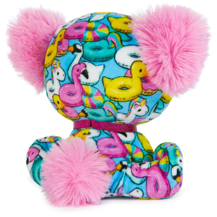 GUND P.Lushes Designer Fashion Pets Angie Springs Koala de peluche de primera calidad, rosa y azul, 15 cm