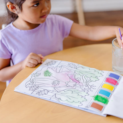 Paint with Water - Princess: Activity Books - Coloring/Painting/Stickers