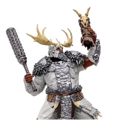 McFarlane Toys Diablo IV Lightning Storm Druid (Epic) 1:12 Scale Posed Figure with Interchangeable Head and Hand, 3 Weapons, Display Base, and Mystery Weapon - Channel the Fury of Nature's Wrath