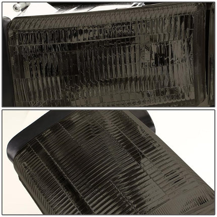 DNA MOTORING HL-OEM-DR94-4P-SM OEM Style Headlight, Driver and Passenger Side,Smoke