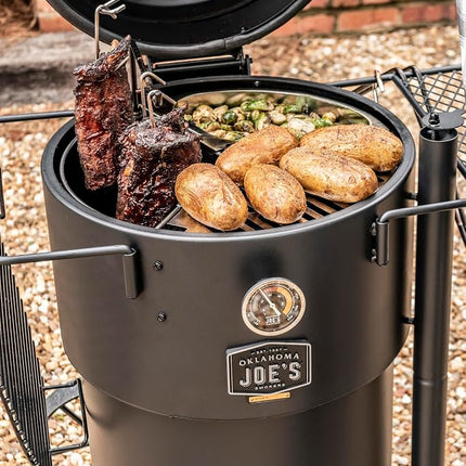 Oklahoma Joe's 4419599P04 Drum Smoker Triple Grate, Silver