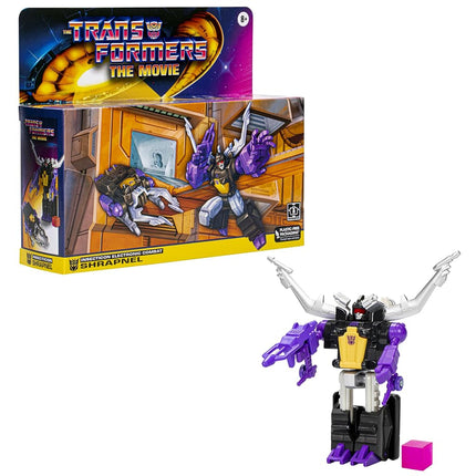 Hasbro The Transformers: The Movie Retro Action Figure Shrapnel 14cm