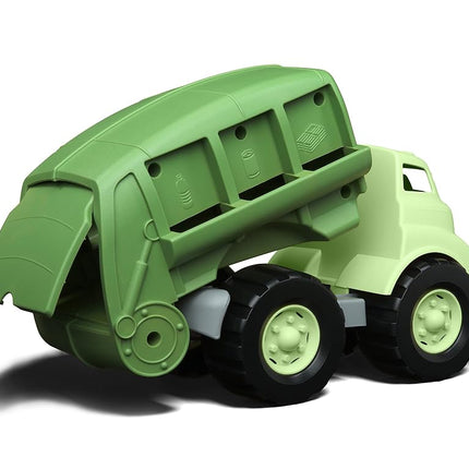 Green Toys Recycling Truck, Green CB - Pretend Play, Motor Skills, Kids Toy Vehicle. No BPA, phthalates, PVC. Dishwasher Safe, Recycled Plastic, Made in USA.