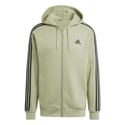 adidas mens Essentials Fleece 3-stripes Full-zip, 