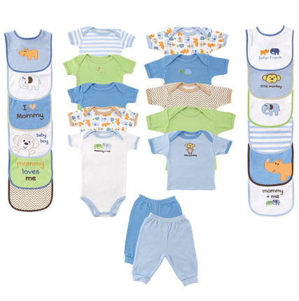 Luvable Friends Unisex Baby Layette Gift Cube - - 