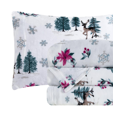 Elegant Comfort Luxuriously Soft 4-Piece Holiday V