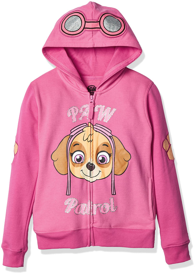 Paw Patrol Little Girls' Skye Toddler Hoodie, Hot 