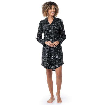 Fruit of the Loom Women's Flannel Sleep Shirt, Cos