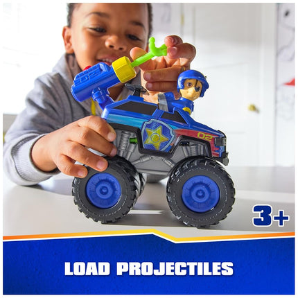 Paw Patrol: Rescue Wheels Chase�s Cruiser, Toy Truck with Projectile Launcher and Collectible Action Figure, Kids� Toys for Boys & Girls Ages 3 and up